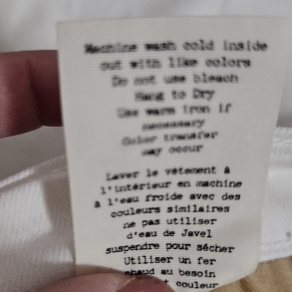 Rag and Bone bright white skinny jeans size 26 - Picture 7 of 15